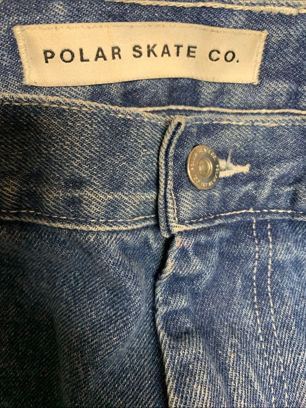 Vintage Y2K Polar Skate Big Boy Baggy Skater Carpenter Jeans Size XS 30” - Picture 2 of 8